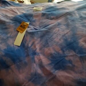 VS PINK Blue and Purple Tie-Dye Skort